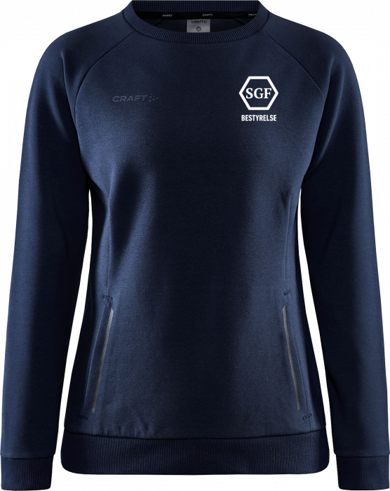 Craft - Core Soul Crew Sweatshirt Woman - Azul marino