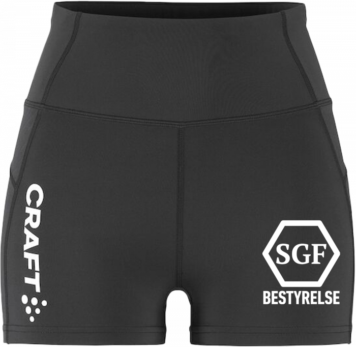 Craft - Stige Gymnastik Bestyrelse Hot Pant Dame - Sort